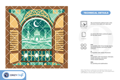 Blessed Ramadan Moments 3D Light Box Product Image 4