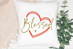 Blessed SVG, Christian SVG, Religious SVG, Bible Verse SVG Product Image 2