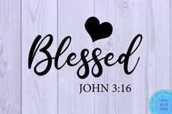 Blessed Svg Bible Quotes Svg Christian Quotes Svg Religious Product Image 2