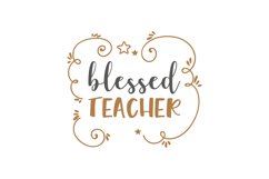Blessed Teacher Product Image 1