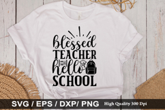 Back to School SVG Bundle - Back to School T-shirt Design Product Image 7