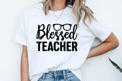 Blessed Teacher SVG | Teacher SVG | Teacher PNG Product Image 2