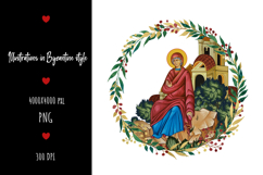 christening, vintage, religious, icon, communion, faith, sacrament, saviour, epiphany, christian, evangelical, orthodox, greek, art, saint, holy, king, baptism, confirmation, floral, religion, wreath, illustration, god, blessing, byzantine