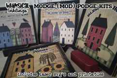 Bless or Home Sign and stand Modge Podge SVG's and Printable Product Image 2