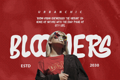 Bleuters Mocren Bold Handmade Display Font Product Image 5
