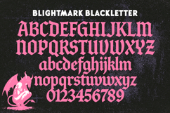 Blightmark Display Font Product Image 10