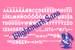 Blightmark Display Font Product Image 12