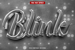 Blink 3D editable text effect Product Image 1