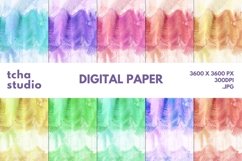 Blink Wave Watercolor Digital Papers Background Product Image 1