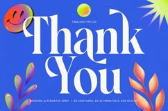 Blinky Kalmie - Modern Alternate Serif Product Image 20