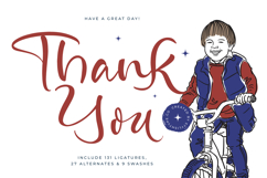 Blissful Pedals - Quirky Handwritten Font Product Image 20