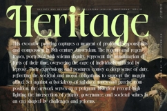 Blistega - New Bold Tall Serif Font Product Image 12