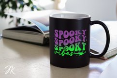Spooky Vibes Retro Gradient PNG Sublimation Halloween Product Image 2