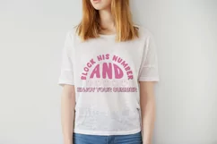 Sassy Girl Y2K Quote PNG-SVG Design Product Image 3