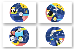 10 Blockchain Voting System Illustration Product Image 2