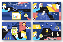 10 Blockchain Voting System Illustration Product Image 3