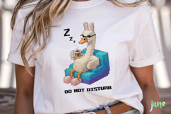 Blocky-Style Funny Goose PNG Bundle Product Image 5