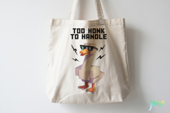 Blocky-Style Funny Goose PNG Bundle Product Image 4