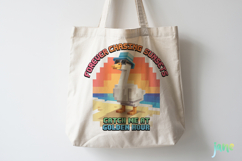 Blocky-Style Funny Summer Goose PNG Product Image 2