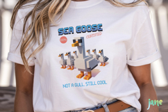Blocky-Style Funny Summer Goose PNG Bundle Product Image 2