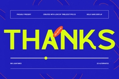 Bloker - Bold Sans Display Font Product Image 20