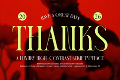 Blonare Luxury High Contrast Serif Product Image 15