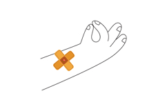 Hand-Drawn Blood Donation Clipart: 24 Cute Heart Characters Product Image 14