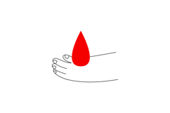 Hand-Drawn Blood Donation Clipart: 24 Cute Heart Characters Product Image 19