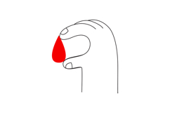 Hand-Drawn Blood Donation Clipart: 24 Cute Heart Characters Product Image 20