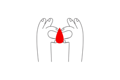 Hand-Drawn Blood Donation Clipart: 24 Cute Heart Characters Product Image 21