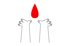 Hand-Drawn Blood Donation Clipart: 24 Cute Heart Characters Product Image 22