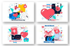 10 World Blood Donor Day Illustration Product Image 3