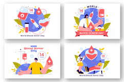 9 World Blood Donor Day Illustration Product Image 3