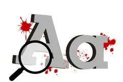 Blood Pie | Halloween Splatter Color Font Product Image 10