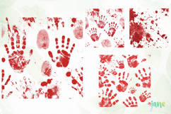 Blood Splatter PNG Sublimation Product Image 1