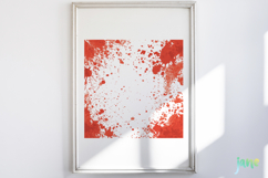 Blood Splatter PNG Sublimation Product Image 2