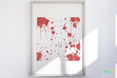 Blood Splatter PNG Sublimation Product Image 2