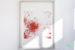 Blood Splatter PNG Sublimation Product Image 2