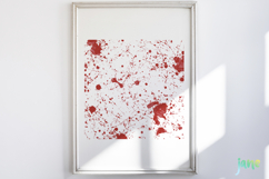 Blood Splatter PNG Sublimation Product Image 2