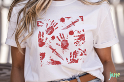 Blood Splatter PNG Sublimation Product Image 7