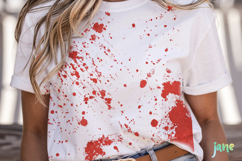 Blood Splatter PNG Sublimation Product Image 5