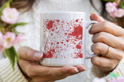 Blood Splatter PNG Sublimation Product Image 4