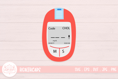 Blood Sugar Monitor Illustration Product Image 1