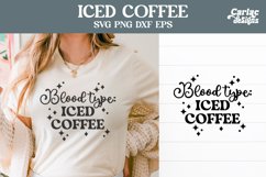 Blood Type Iced Coffee