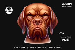 bloodhound clipart, bloodhound png, dog clipart, dog png, sublimation design, aggressive dog art, pet clipart, animal png, dog lover gift, printable clipart