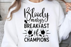 Bloody mary&#039;s breakfast of SVG, Drinks SVG Designs Product Image 1