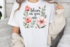 Bloom As You Are Sublimation PNG Product Image 2