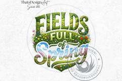 Bloom &amp; Bright Spring Quotes for Sublimation and POD Product Image 10