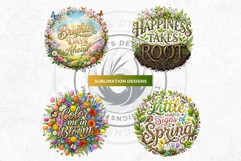 Bloom &amp; Bright Spring Quotes for Sublimation and POD Product Image 6
