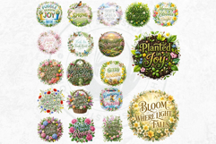 Bloom &amp; Bright Spring Quotes for Sublimation and POD Product Image 9